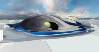 Illustration for article titled Concert Hall Slated For the Czech Republic Looks Like an Alien Organism
